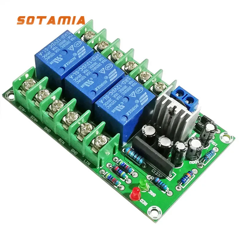 Audio Home Cinema - SOTAMIA 600W 2.1 Amplifier Speaker Protection
