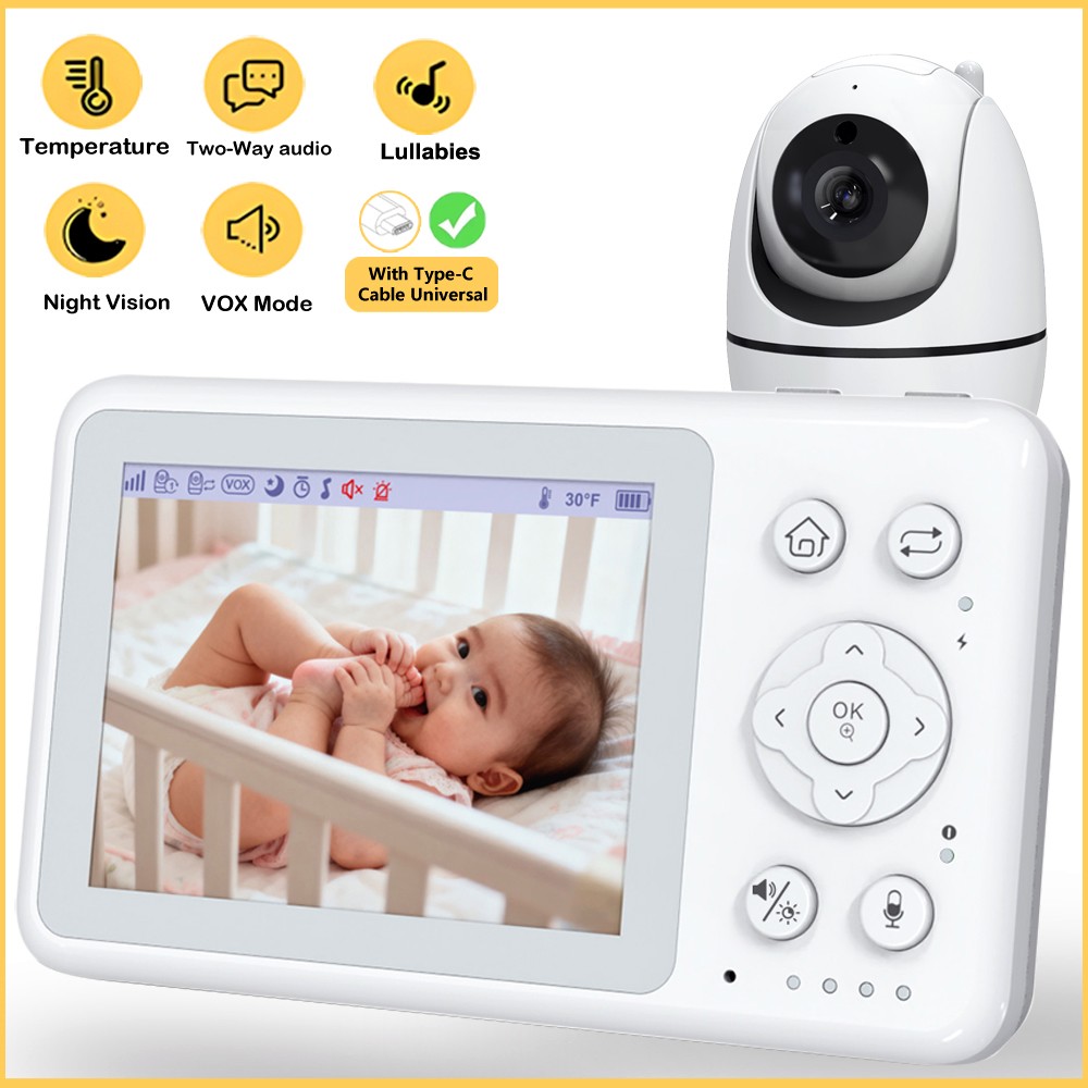 Home Cinema Wireless - 3.2Inch Video Baby Monitor LCD Screen