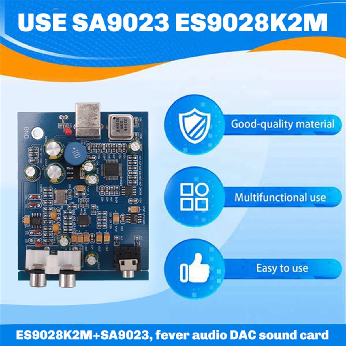 A64I MIni USB Decoder Board ES - огляд і ціна Audio Home Cinema