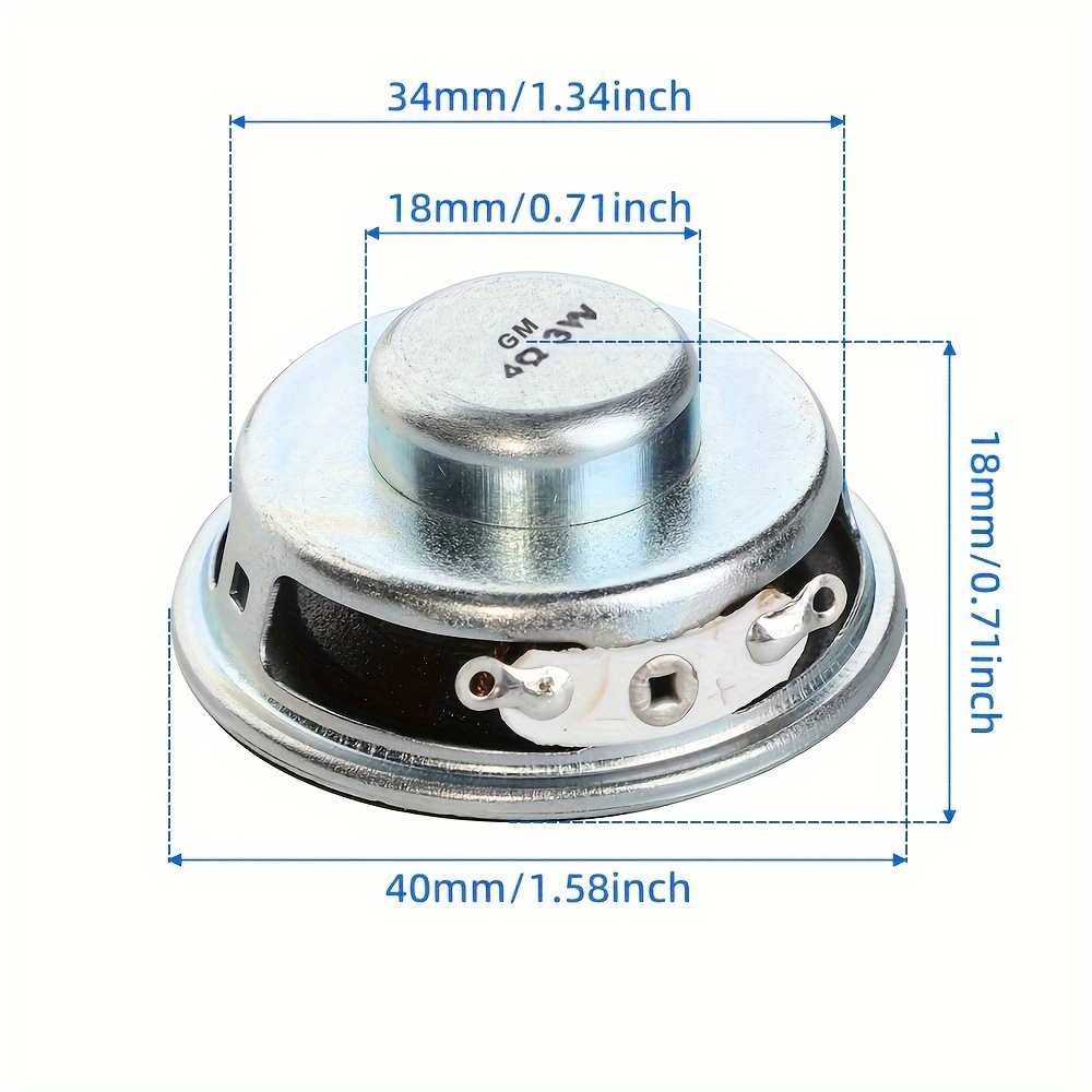 AUIN 2Pcs Mini 1.5 Inch Full F - огляд і ціна Audio Home Cinema