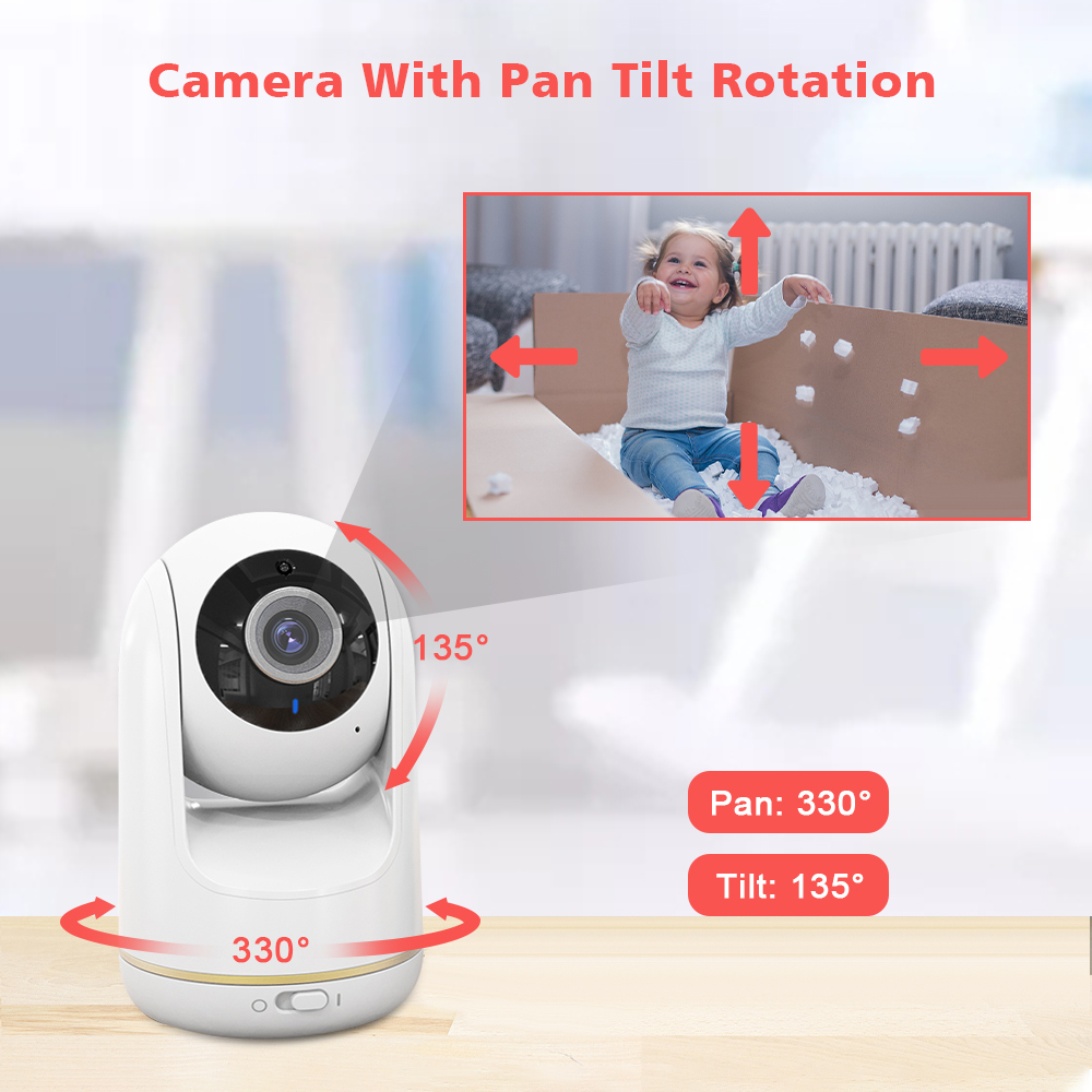 VB803 Baby Monitor 5 Inch 720P - огляд і ціна Home Cinema Wireless