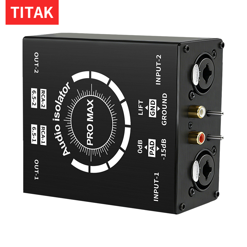 3Pin XLR/RCA/TS/TRS Ground Loo - огляд і ціна Audio Home Cinema