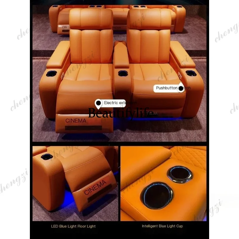 G153 Luxury Genuine Leather El - огляд і ціна Home Cinema Chairs