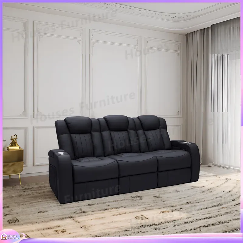 Leather Recliner Sofa Home The - огляд і ціна Home Cinema Chairs