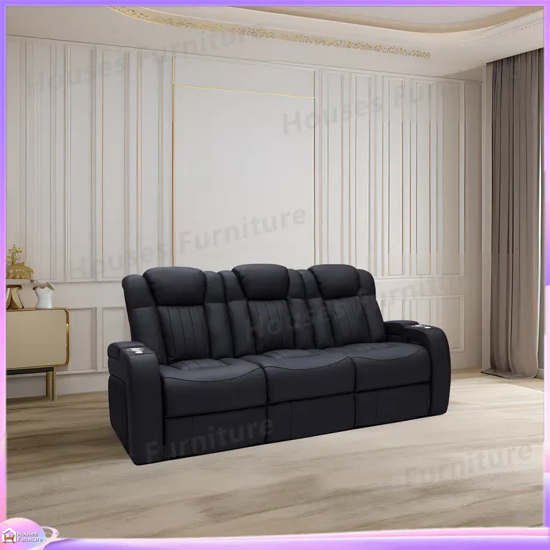 Leather Recliner Sofa Home The - огляд і ціна Home Cinema Chairs